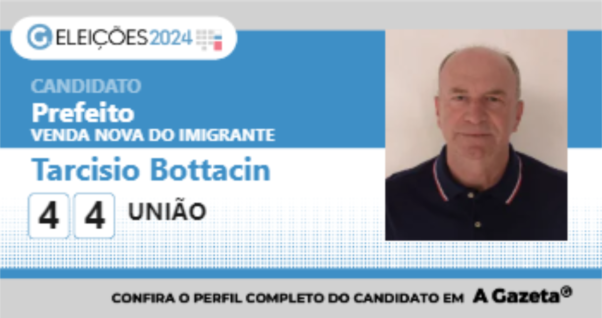 Santinho de Tarcisio Bottacin