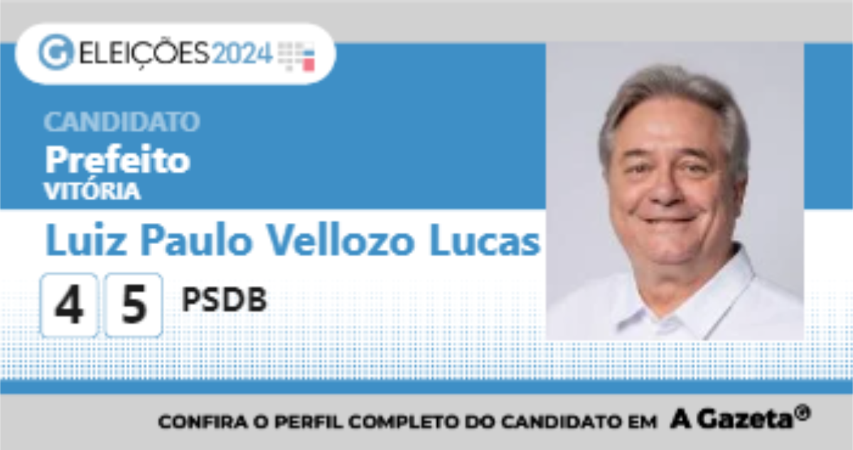 Santinho de Luiz Paulo Vellozo Lucas