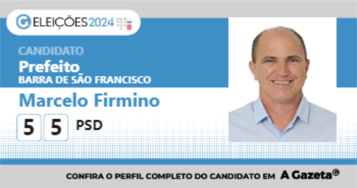 Santinho de Marcelo Firmino