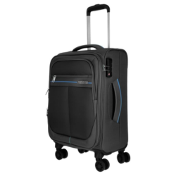 American Tourister Mala de Viagem Skyland Preta Pequena Expansível