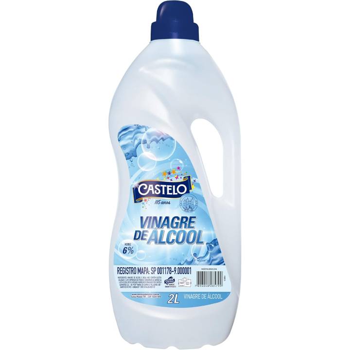 Vinagre de Vinho Branco Castelo 750ml 