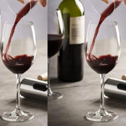 Jogo de 6 Taças Para Vinho Branco Gastro, Bohemia, Transparente, 450ml