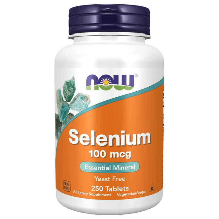 Selênio 100mcg Now Foods 250 Tablets