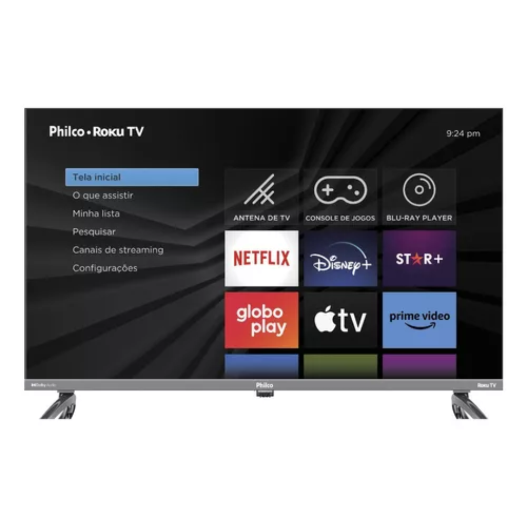Smart Tv 32'' Philco Ptv32k34rkgb Roku Tv Led Wi-fi HDMI USB Dolby Audio