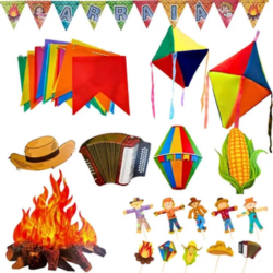 Kit Decoração Completa Festa Junina